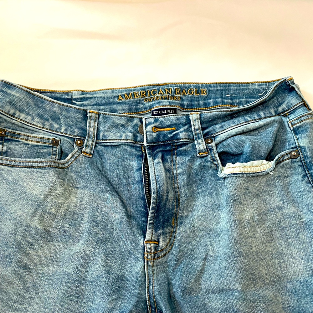 Mens Denim Jeans (American Eagle) - 32x32